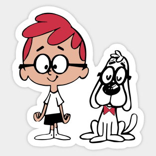 Mr. Peabody and Sherman Sticker